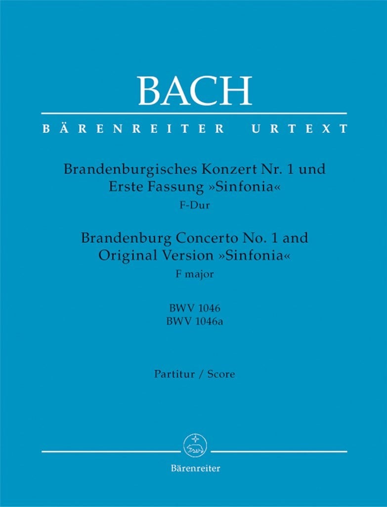 Brandenburg Concerto No. 1 & Org. Version Sinfonia